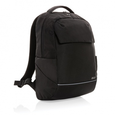 Logotrade Werbegeschenke das Foto: Swiss Peak Brooke AWARE™ 15,6" Laptop-Rucksack aus rPET