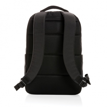 Logotrade Werbeartikel das Foto: Swiss Peak Brooke AWARE™ 15,6" Laptop-Rucksack aus rPET