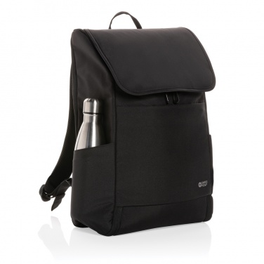 Logotrade Werbegeschenke das Foto: Swiss Peak Fern AWARE™ RPET 15,6" Rucksack mit Allover-Zip