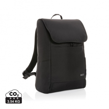 Logotrade Werbeartikel das Foto: Swiss Peak Fern AWARE™ RPET 15,6" Rucksack mit Allover-Zip