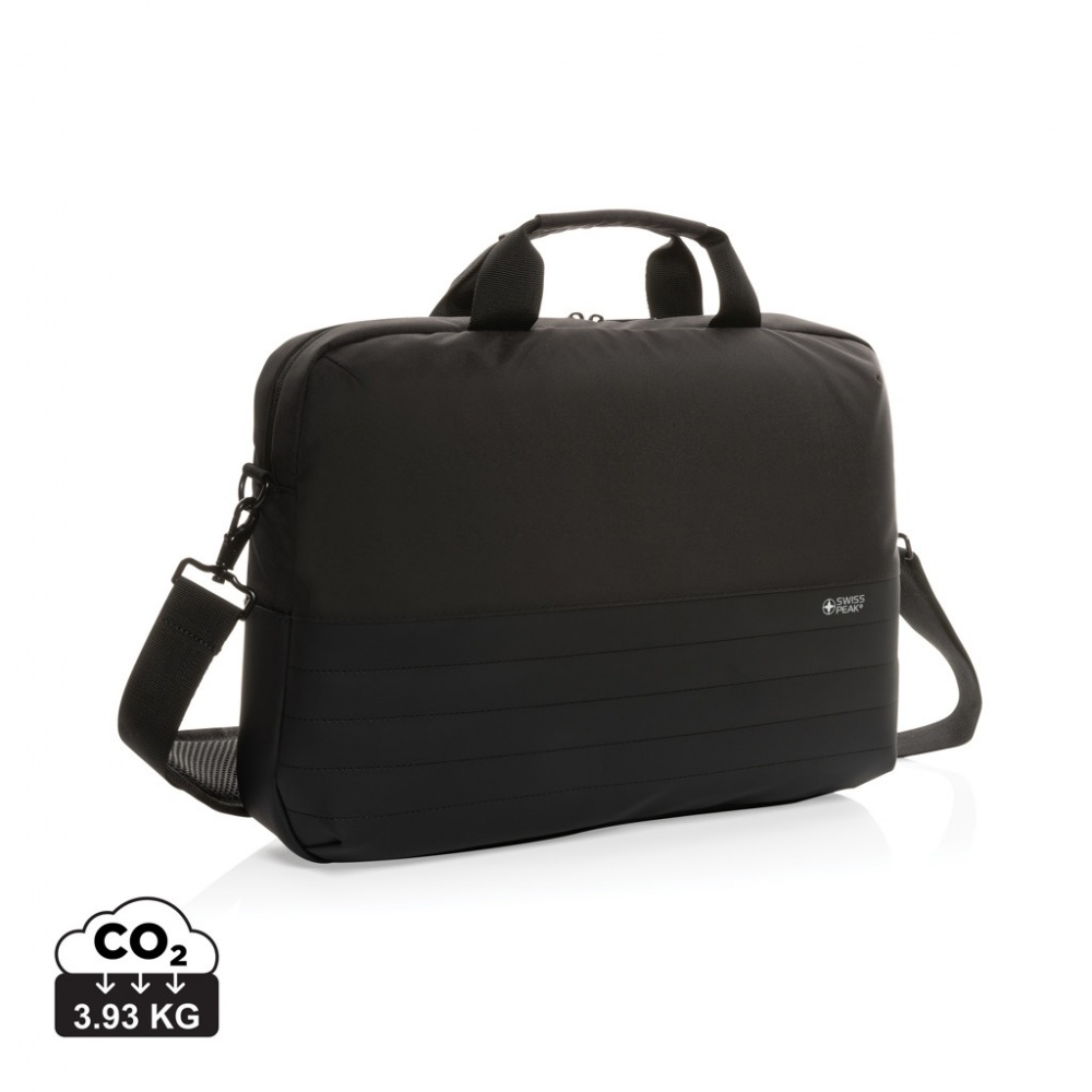 Logotrade Logogeschenke das Foto: Swiss Peak AWARE™ RFID 15,6" Laptoptasche