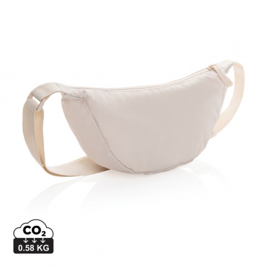 Logotrade Werbeartikel das Foto: Crescent AWARE™ RPET Half-Moon Sling Tasche