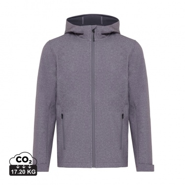 Logotrade werbemittel das Foto: Iqoniq Makalu Herren Softshelljacke aus recyceltem Polyester