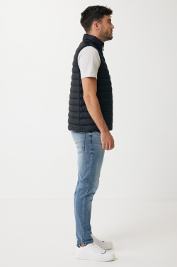 Logotrade werbemittel das Foto: Iqoniq Meru Herren Bodywarmer aus recyceltem Polyester