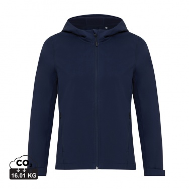 Logotrade Werbeartikel das Foto: Iqoniq Makalu Damen Softshelljacke aus recyceltem Polyester