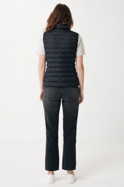 Logotrade Firmengeschenke das Foto: Iqoniq Meru Damen Bodywarmer aus recyceltem Polyester