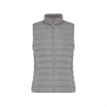 Iqoniq Meru Damen Bodywarmer aus recyceltem Polyester, silbergrau