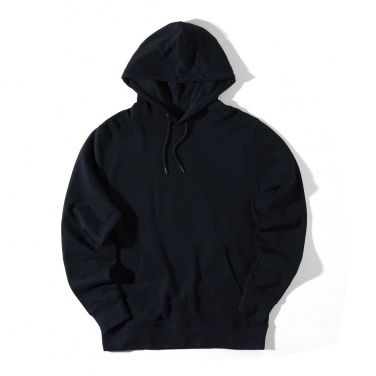 Logotrade Werbeartikel das Foto: Iqoniq Rila Lightweight Hoodie aus recycelter Baumwolle