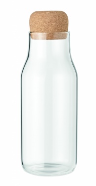 Logotrade werbemittel das Foto: Flasche Borosilikatglas 600ml