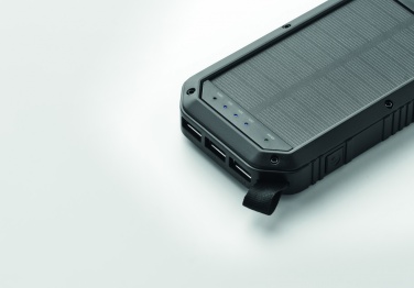 Logotrade Werbegeschenke das Foto: Solar Powerbank 8000 mAh