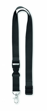 Logotrade Geschäftsgeschenke das Foto: Lanyard Baumwolle 20mm