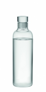 Logotrade Geschäftsgeschenke das Foto: Flasche Borosilikatglas 500 ml