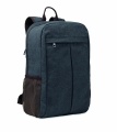 Laptop Rucksack Canvas, Schwarz