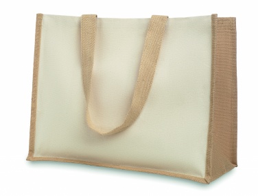 : Jute/Canvas Shopper 