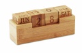 Kalender Bambus, Holz