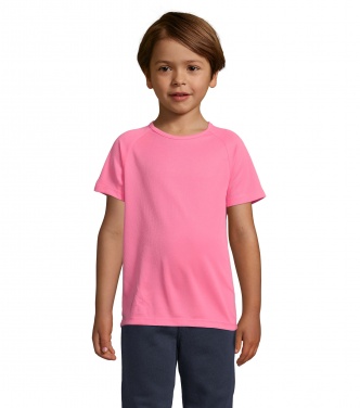 Logotrade Werbegeschenke das Foto: SPORTY KINDERT-SHIRT 140g