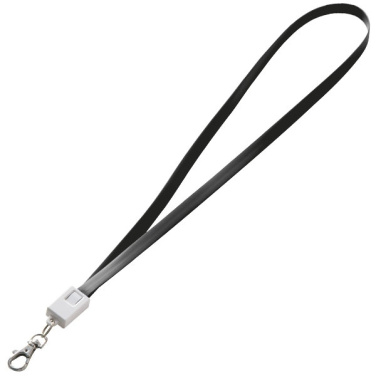 Logotrade werbemittel das Foto: Lanyard mit USB-Kabel LE PORT