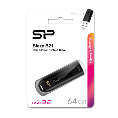 Logotrade Werbeartikel das Foto: USB-Stick Silicon Power Blaze B21 3.1