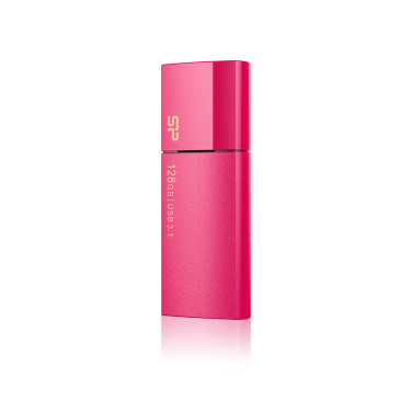 Logotrade Logogeschenke das Foto: USB-Stick Silicon Power 3.0 Blaze B05, rosa