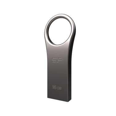 Logotrade Werbeartikel das Foto: USB-Stick 3.0 Silicon Power JEWEL J80 TITANIUM 16GB