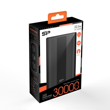 Logotrade werbemittel das Foto: POWERBANK SILIKON POWER QX55 30000 MAH