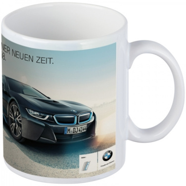 Logotrade Werbegeschenke das Foto: Klassischer Kaffeebecher für Allover-Druck VIESTE 300 ml