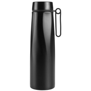 Logotrade Geschäftsgeschenke das Foto: Thermoflasche NIKKO 500 ml Schwarzwolf