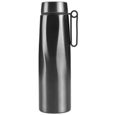 Logotrade Werbegeschenke das Foto: Thermoflasche NIKKO 500 ml Schwarzwolf