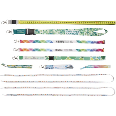 Logotrade Werbegeschenke das Foto: Musterbox mit Sublimation Lanyards