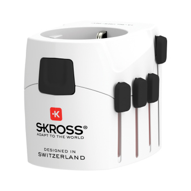 Logotrade werbemittel das Foto: SKROSS Pro 3-Pole World Travel Adapter