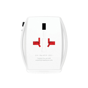 Logotrade werbemittel das Foto: SKROSS World Travel Adapter MUV 65W PD mit USB-C-Kabel