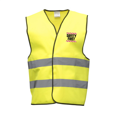 Logotrade Logogeschenke das Foto: SafetyFirst Sicherheitsweste