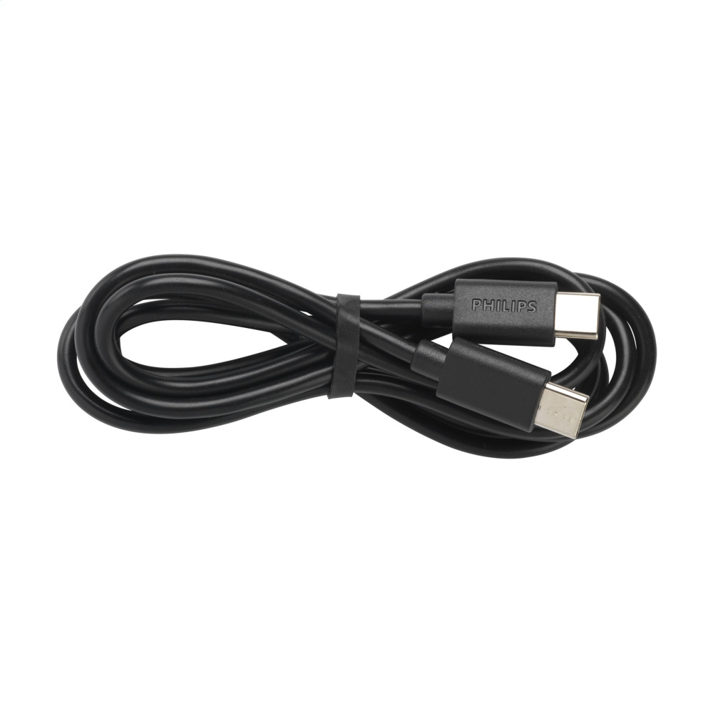 Logotrade Werbegeschenke das Foto: Philips Kabel USB-C auf USB-C