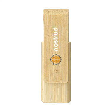 Logotrade Firmengeschenke das Foto: USB Waya Bamboo 64 GB