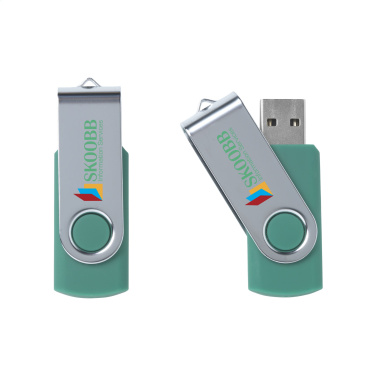 Logotrade Werbeartikel das Foto: USB-Twist 4 GB