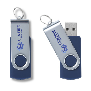 Logotrade Firmengeschenke das Foto: USB Twist ab Lager 16 GB