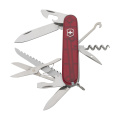 Victorinox Huntsman Taschenmesser, transparent rot