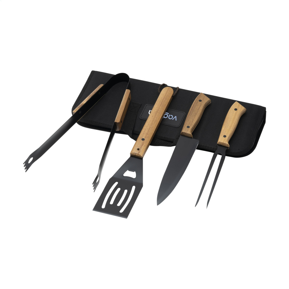 Logotrade Firmengeschenke das Foto: Asado BBQ-Set Grillset