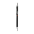 Sfera-Stift aus recyceltem Aluminium, Schwarz