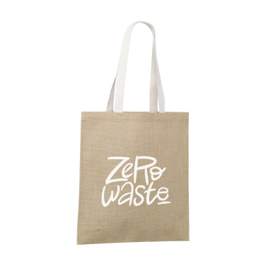 Logotrade werbemittel das Foto: Madrid Jute Shopper Tasche