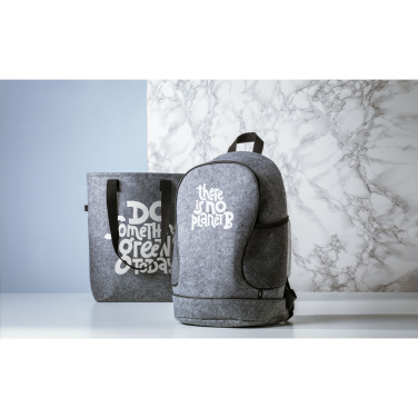 Logotrade Werbegeschenke das Foto: PromoPack Filz Gym Bag Rucksack