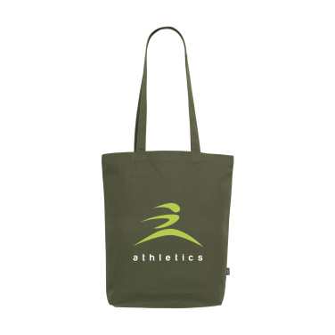 Logotrade Werbegeschenke das Foto: GRS Recycling-Canvas-Tasche Farbe (260 g/m²)