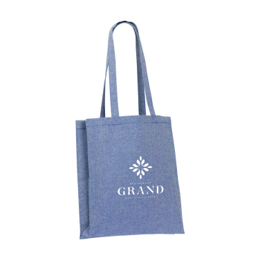 Logotrade Werbeartikel das Foto: Melange Shopper GRS Recycling-Canvas (280 g/m²) Tasche