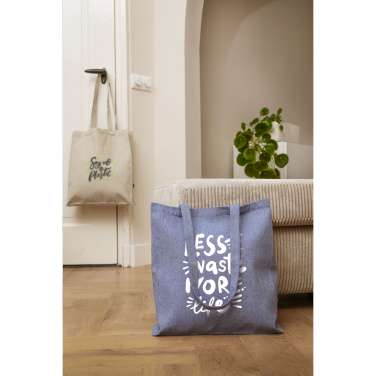 Logotrade Geschäftsgeschenke das Foto: Melange Shopper GRS Recycling-Canvas (280 g/m²) Tasche