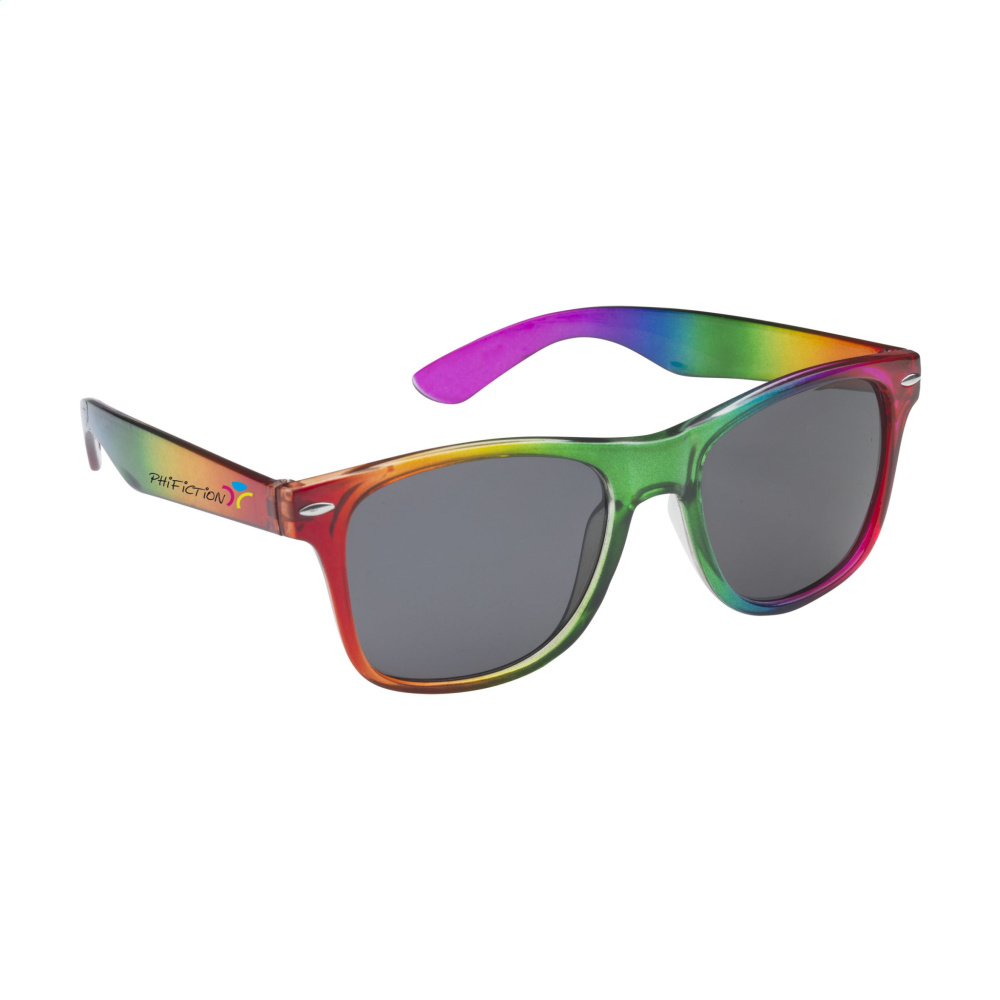 Logotrade Logogeschenke das Foto: Regenbogen-Sonnenbrille