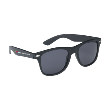 Logotrade Firmengeschenke das Foto: Sonnenbrille Malibu Matt Black