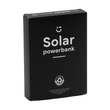 Logotrade Firmengeschenke das Foto: Solar RCS Powerbank 4000 Ladegerät