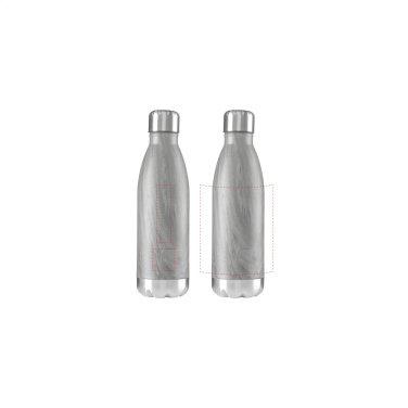 Logotrade Werbeartikel das Foto: Topflask Wood 500 ml Trinkflasche