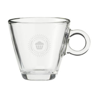 Logotrade Firmengeschenke das Foto: Lugano Kaffeeglas 230 ml