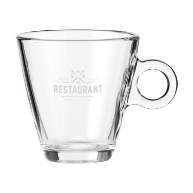 Logotrade Logogeschenke das Foto: Lugano Teeglas 320 ml